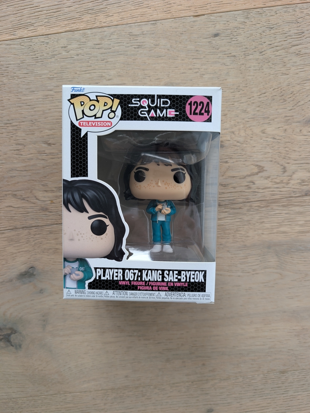 Funko Pop! Squid Game #1224 – Player 067: Kang Sae‑Byeok